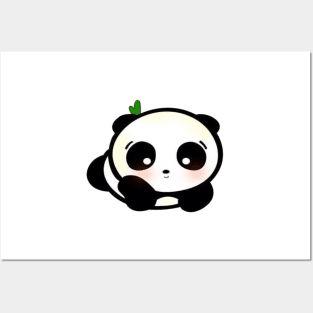 Cute Panda Boy Posters and Art